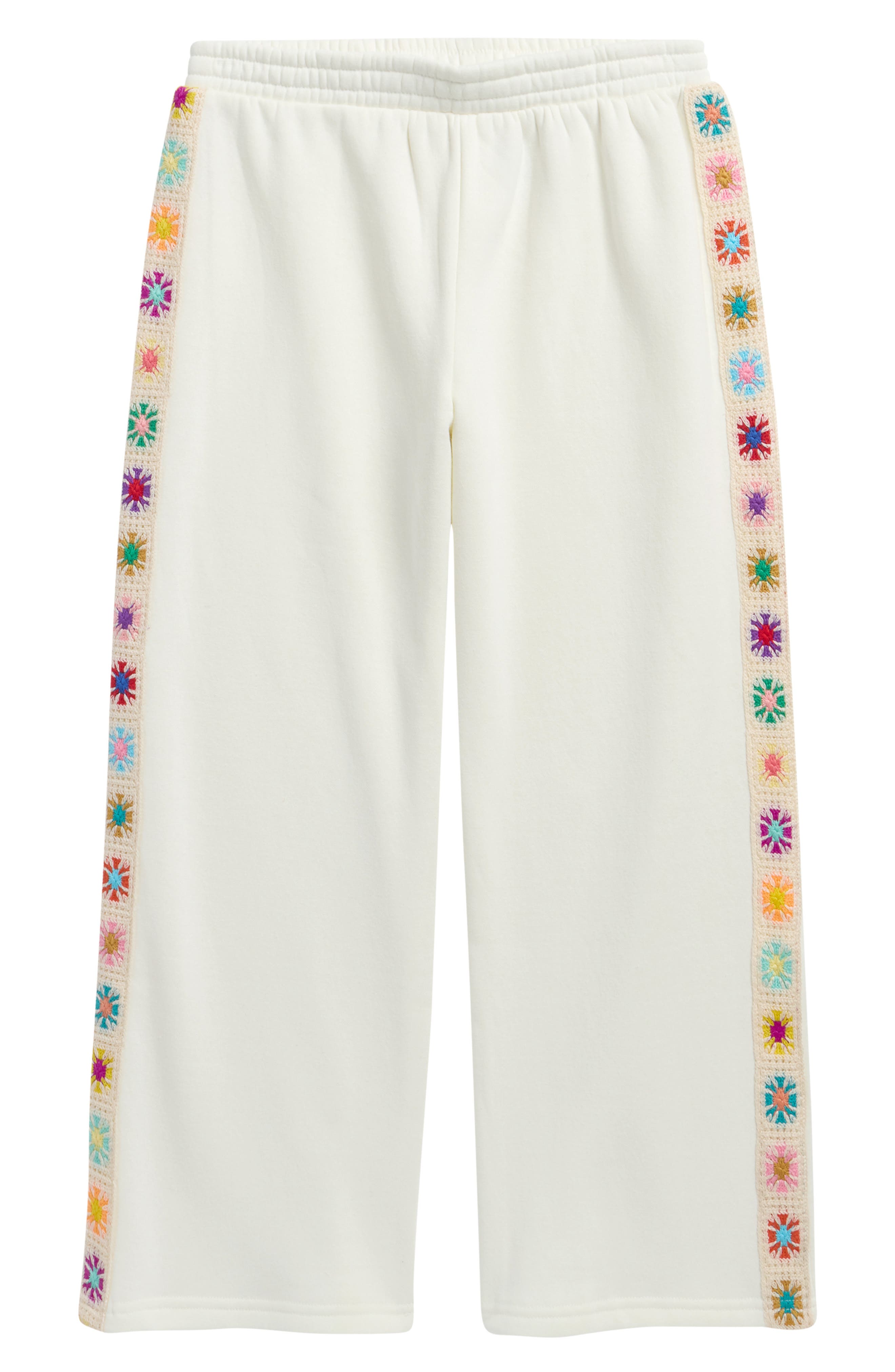 Miken Swim Kids' Crochet Trim Pants