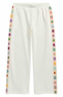 Miken Swim Kids' Crochet Trim Pants