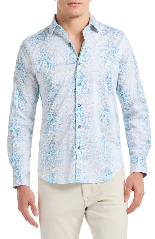 Shop Robert Graham Fuerteventura Knit Button-up Shirt