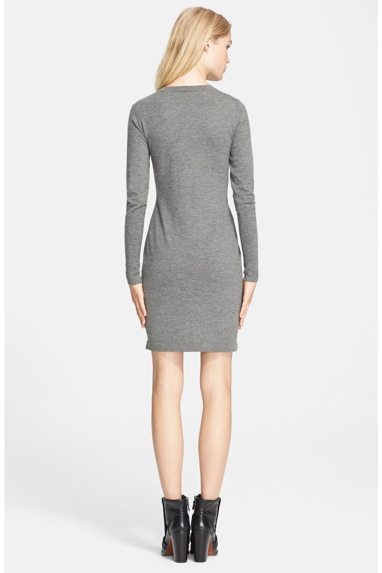 'Siya' Staple Sweater Dress, Alternate, color, GREY MELANGE