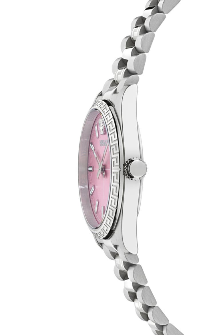 Millenyium Pink Dial Bracelet Watch, 32mm, Alternate, color, STAINLESS STEEL