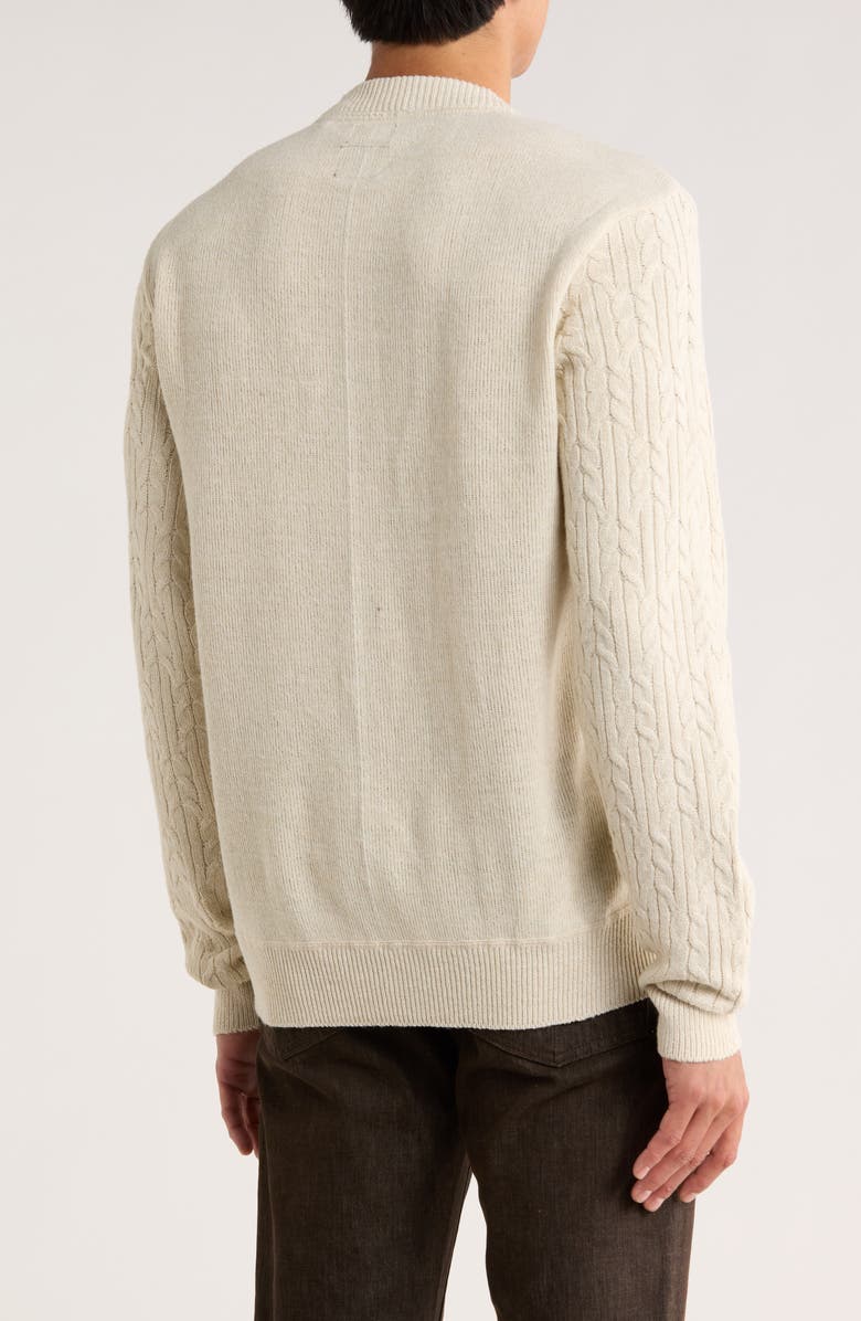 Buffalo Jeans Withers Crewneck Sweater, Alternate, color, Sablee Mix