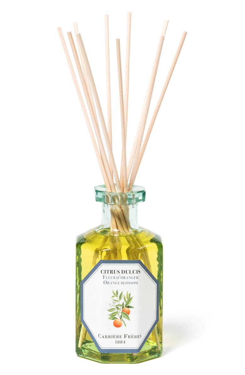 CARRIERE FRERES Orange Blossom Reed Diffuser, Main, color, 