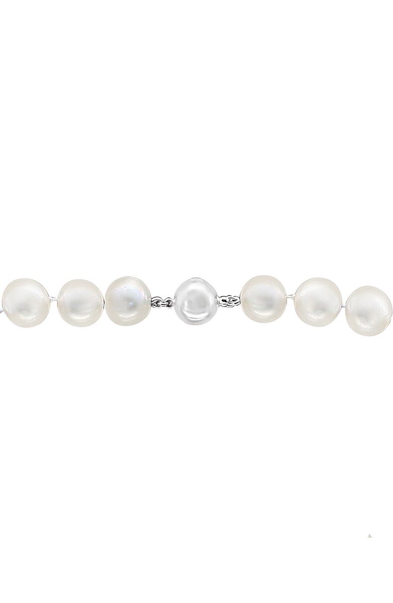 EFFY Sterling Silver 12-13mm Freshwater Pearl Necklace, Alternate, color, White