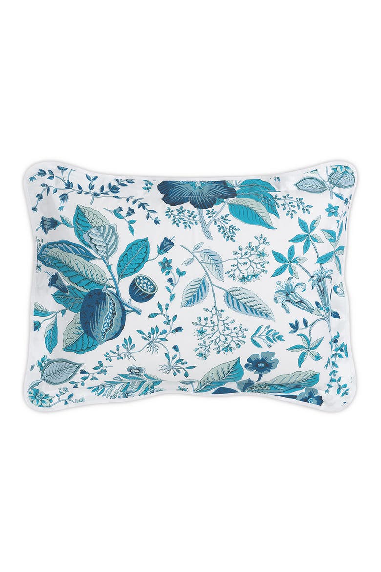 Pomegranate Boudoir Sham, Main, color, PRUSSIAN BLUE