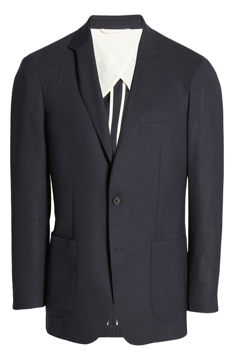 Mizzen+Main Lavelle Wool Blazer, Alternate, color, Blue