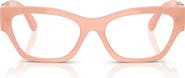 Versace 52mm Cat Eye Optical Glasses