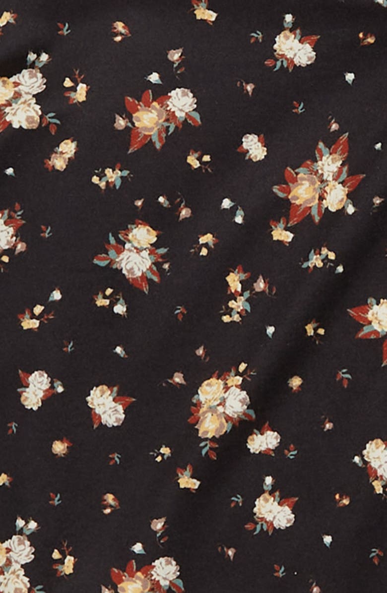 Love, Fire Kids' Camisole & Short Sleeve Cardigan Set, Alternate, color, Black Floral