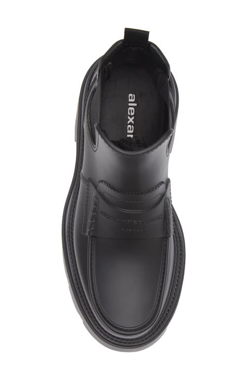 Alexander Wang Carter Chelsea Rain Boot In Black