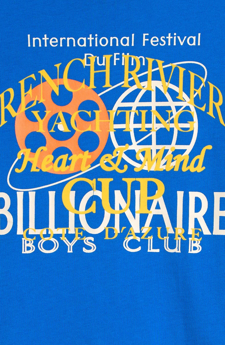 Billionaire Boys Club Kids' Cannes Cotton Graphic T-Shirt, Alternate, color, Sky Diver