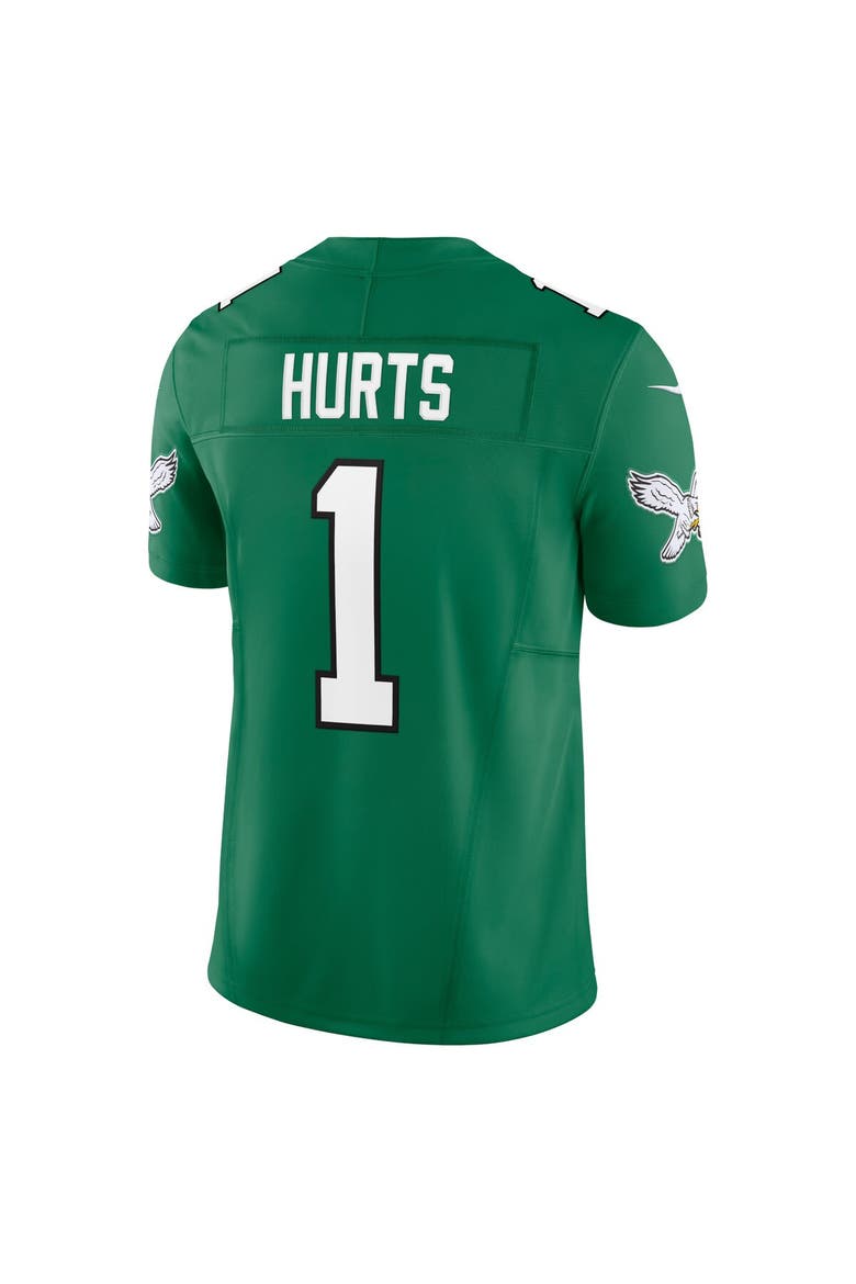 Men's Nike Jalen Hurts Kelly Green Philadelphia Eagles Vapor F.U.S.E. Limited Jersey, Alternate, color, Kelly Green