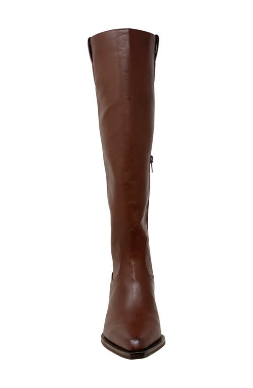 Shushop Vienna Knee High Western Boot In Pattern