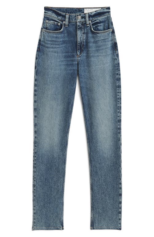 Rag & Bone Wren High Waist Slim Jeans In Dominique