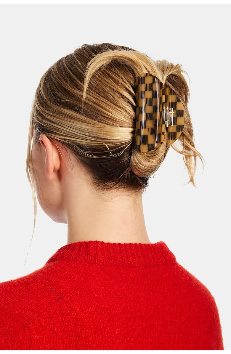 Chunks Checker Claw Clip, Alternate, color, 