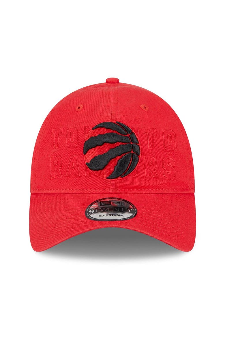 New Era Men's New Era  Red Toronto Raptors 2023 NBA Draft 9TWENTY Adjustable Hat, Alternate, color, 
