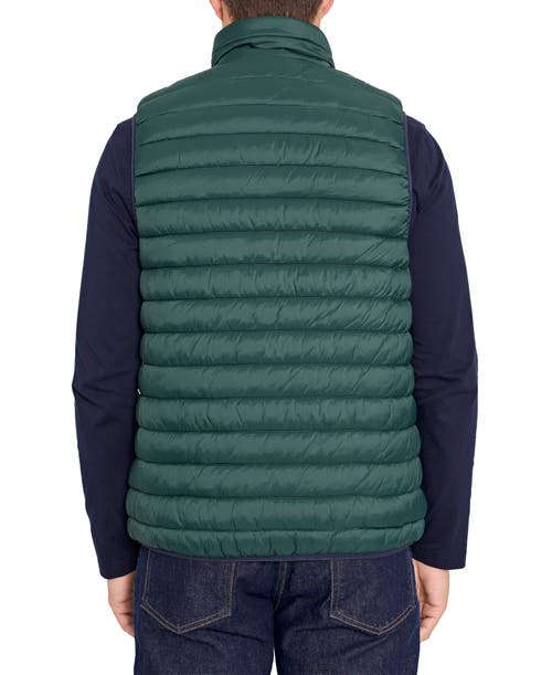 Izod Classic Puffer Vest In Green