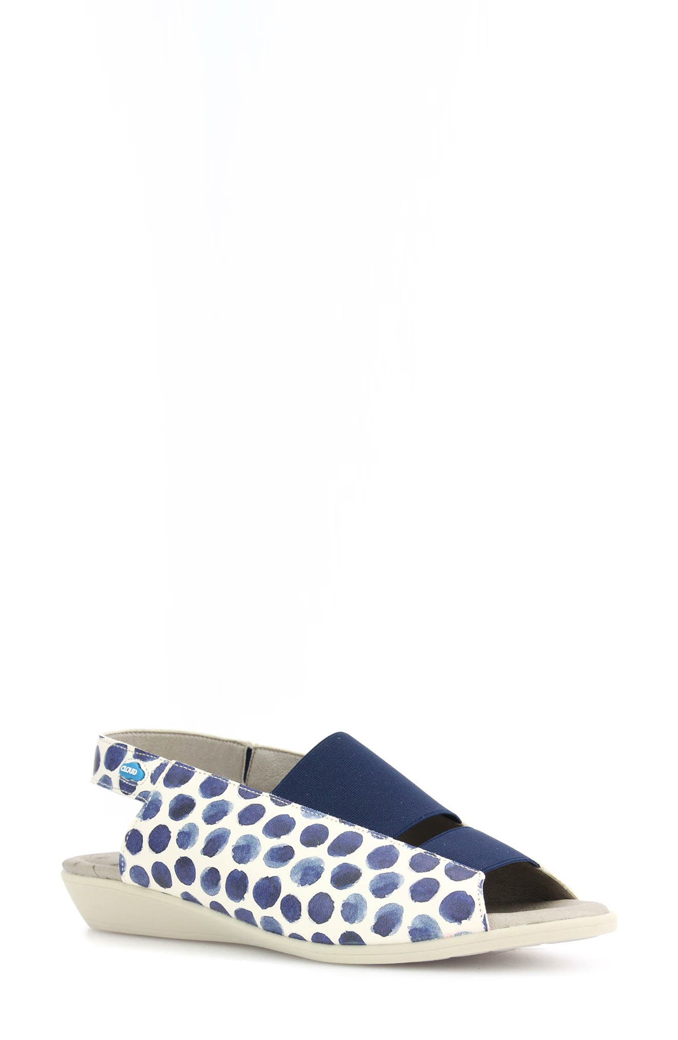 Colette Sandal, Main, color, TUPAI BLUE LEATHER