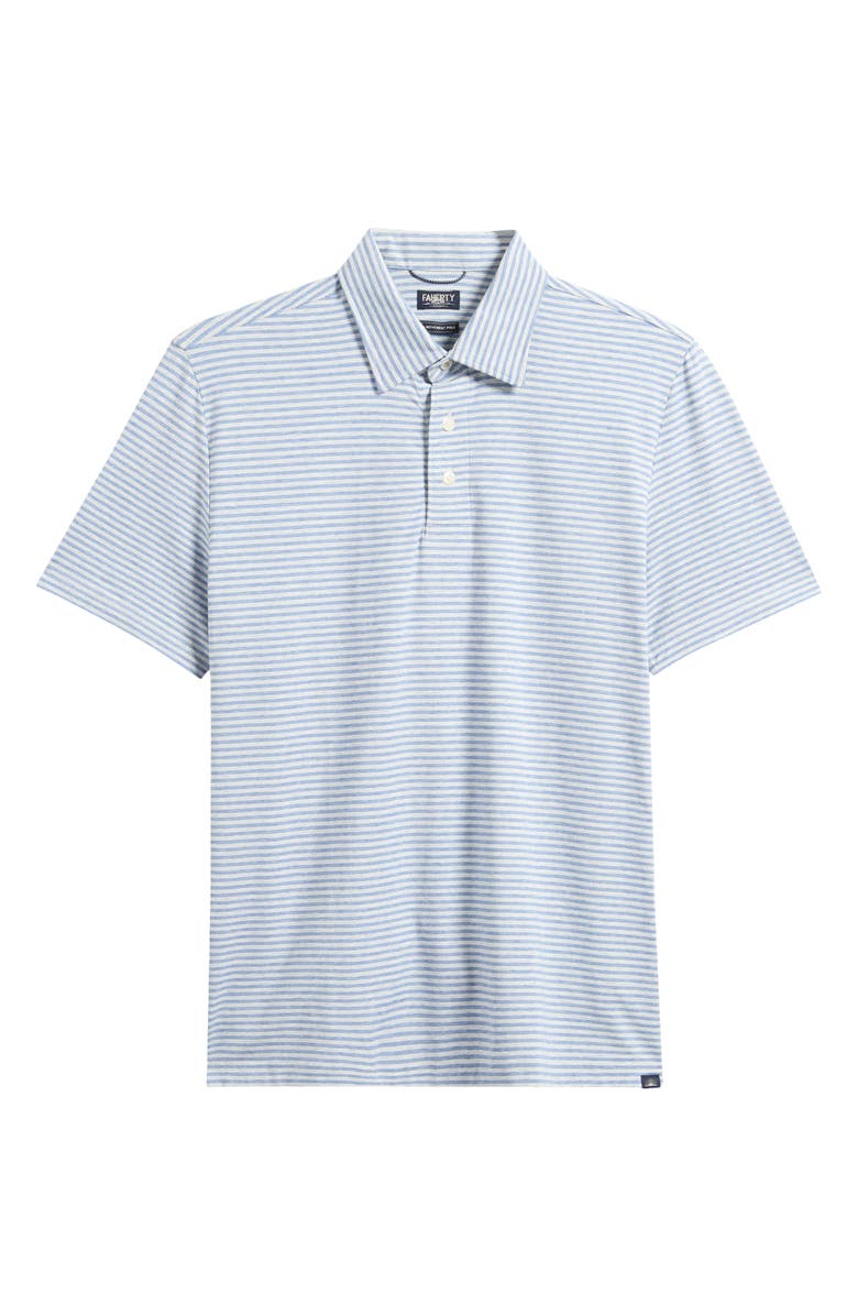 Faherty Movement Polo, Alternate, color, Long Valley Stripe