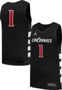 Nike Men's Nike #1 Black Cincinnati Bearcats Replica Basketball Jersey