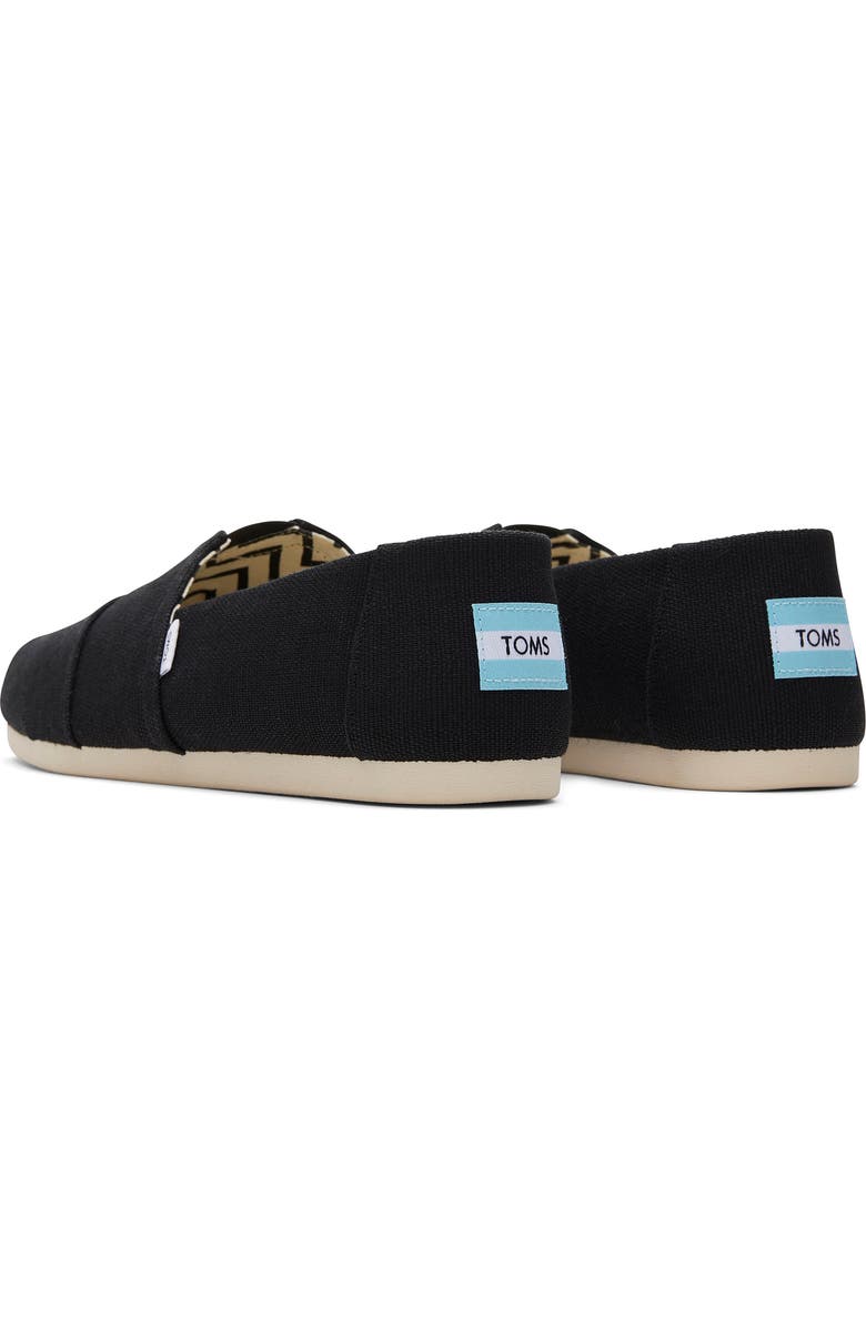 TOMS Alpargata 3.0 Slip-On Sneaker, Alternate, color, Black/ Tan