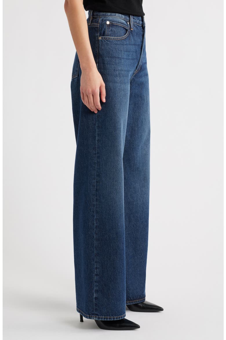 The Loose High Waist Wide Leg Jeans, Alternate, color, TROOPER