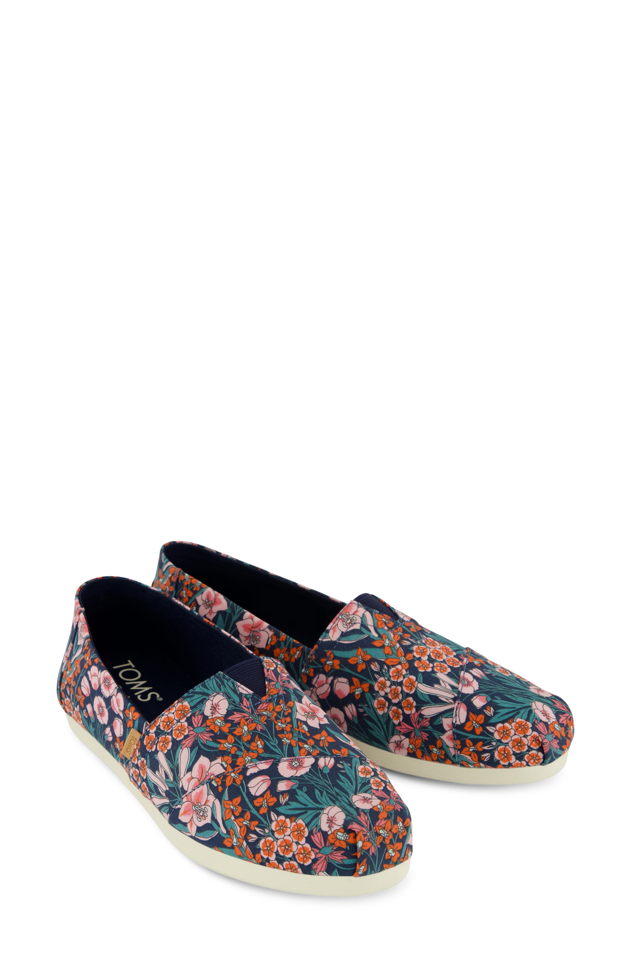 TOMS Alpargata Flat, Alternate, color, Medium Blue