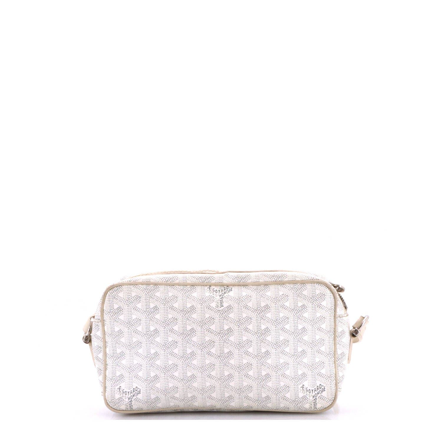 Cap Vert Bag Coated Canvas, Alternate, color, White
