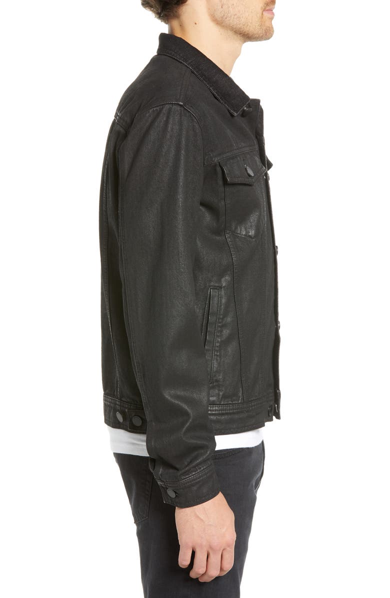 BLANKNYC Coated Denim Jacket, Alternate, color, 