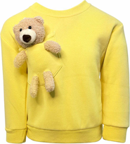 Lola + The Boys Teddy Buddy Bear Crewneck