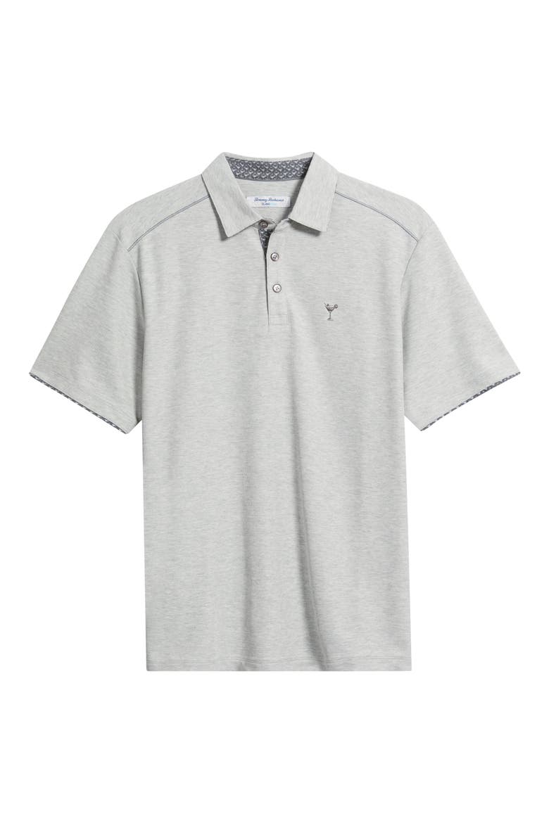 Teeny Martini 5 O'Clock IslandZone® Polo, Alternate, color, CONCRETE GREY HEATHER