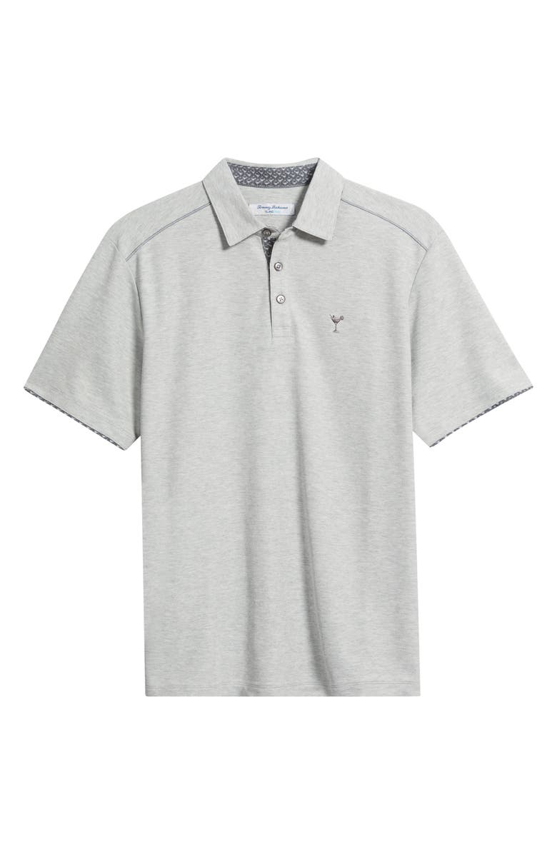 Tommy Bahama Teeny Martini 5 O'Clock IslandZone<sup>®</sup> Polo, Alternate, color, Concrete Grey Heather
