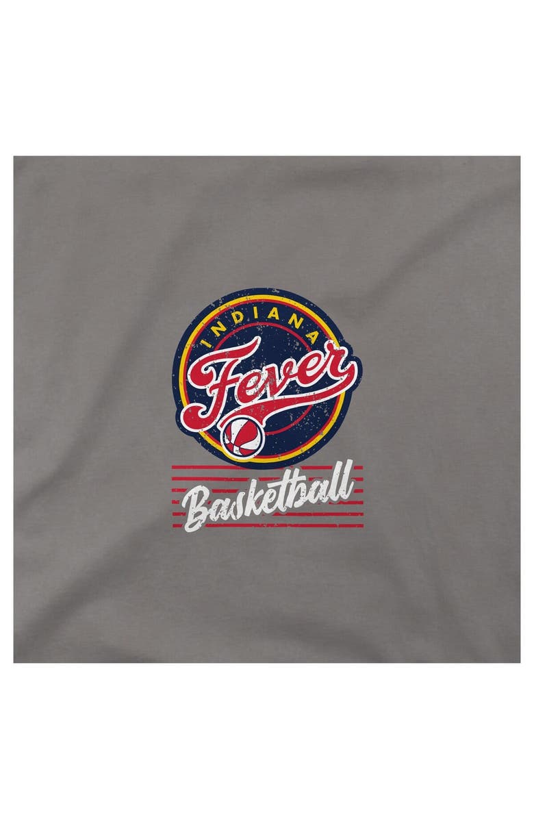 Stadium Essentials Unisex Stadium Essentials Platinum Indiana Fever Lay Low Vintage Wash Relaxed Fit T-Shirt, Alternate, color, Pewter