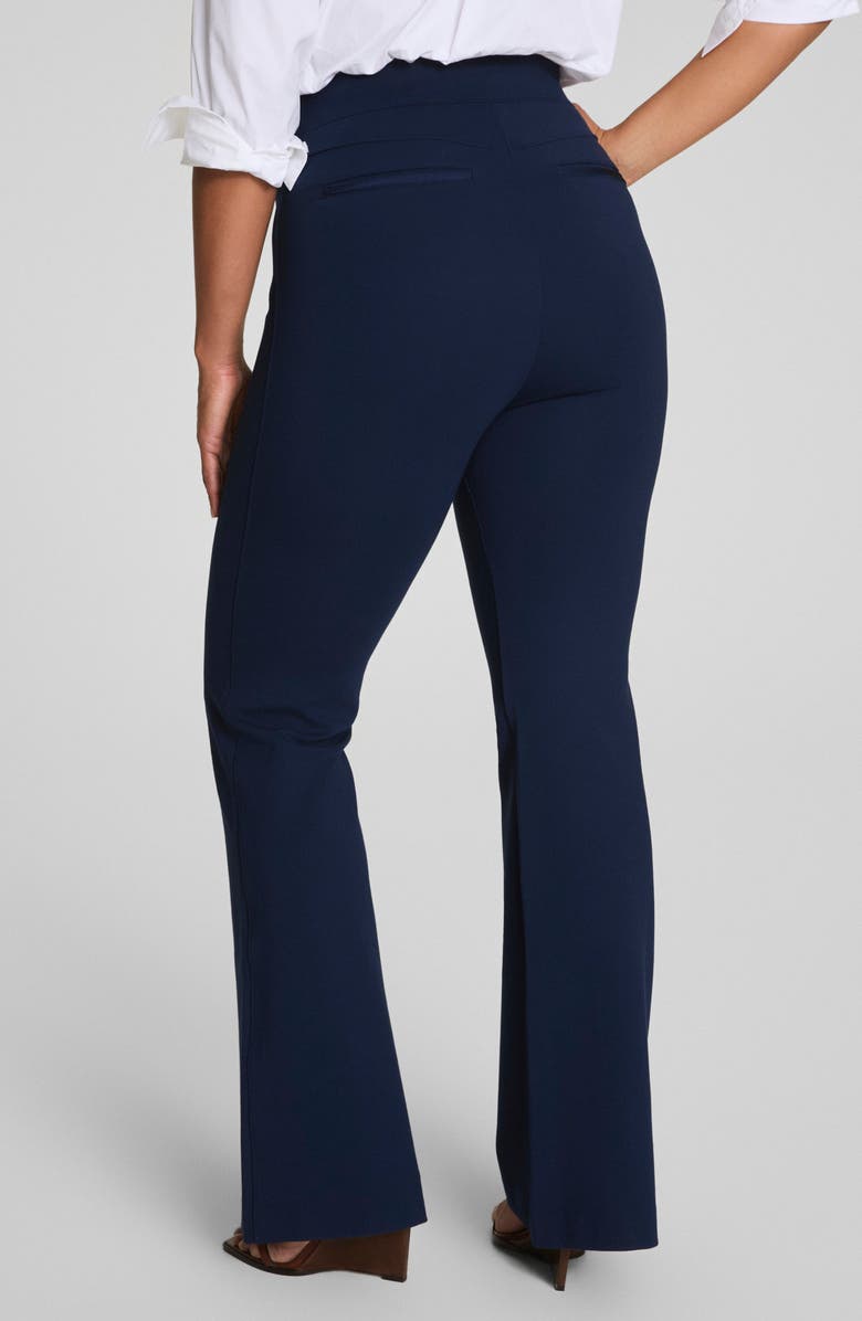 SPANX<sup>®</sup> Pull-On Ponte Flare Pants, Alternate, color, Classic Navy