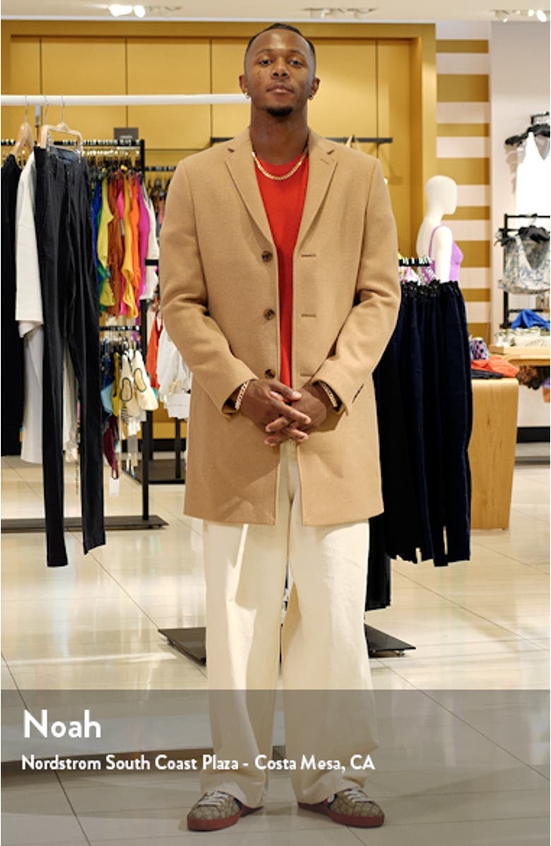 Felted Wool Blend Topcoat, sales video thumbnail