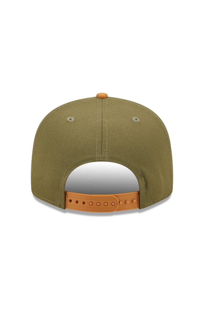 New Era Men's New Era Green/Brown New York Mets Color Pack Two-Tone 9FIFTY Snapback Hat, Alternate, color, 