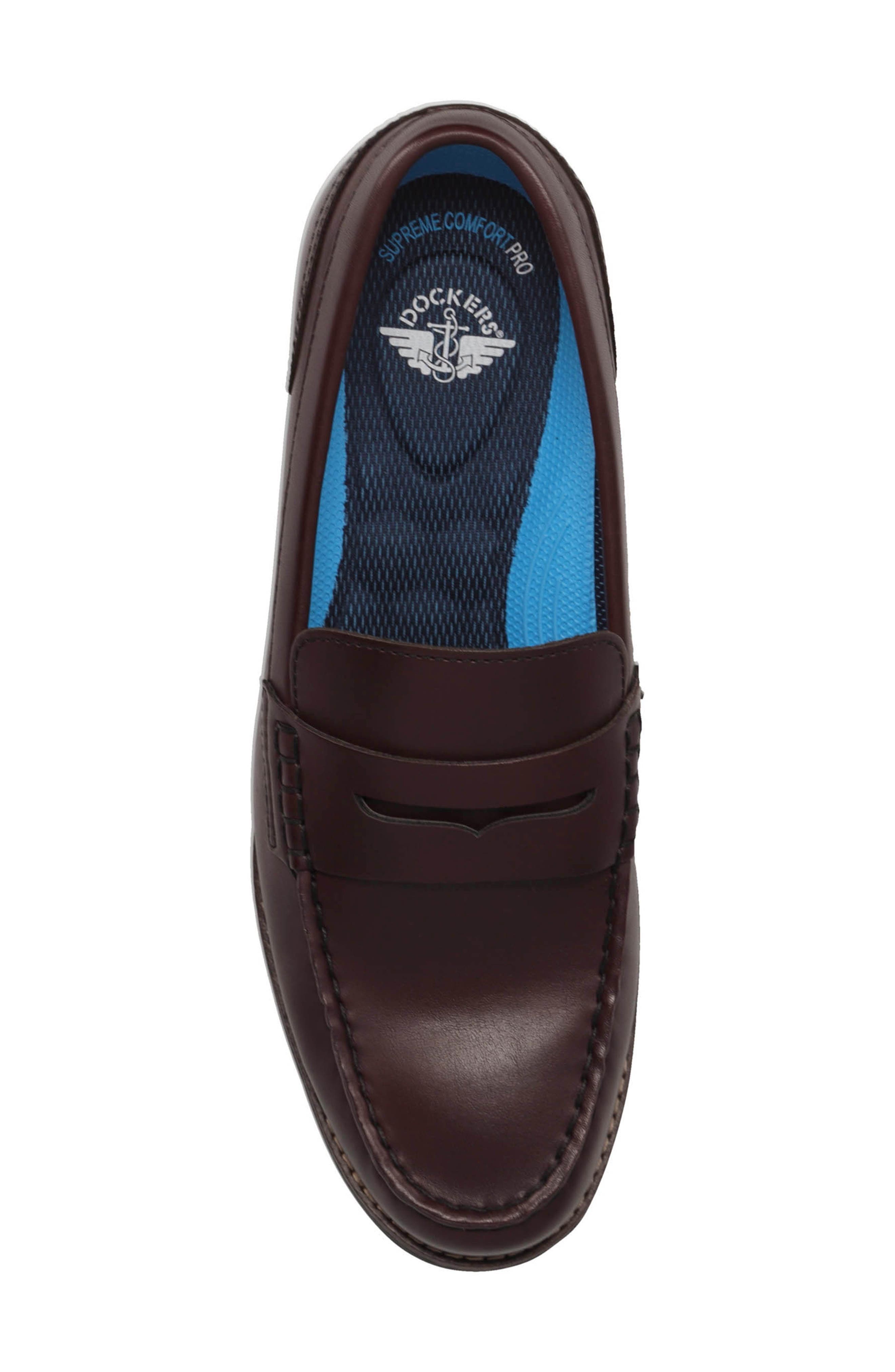 Pembroke Loafer, Alternate, color, BURGUNDY