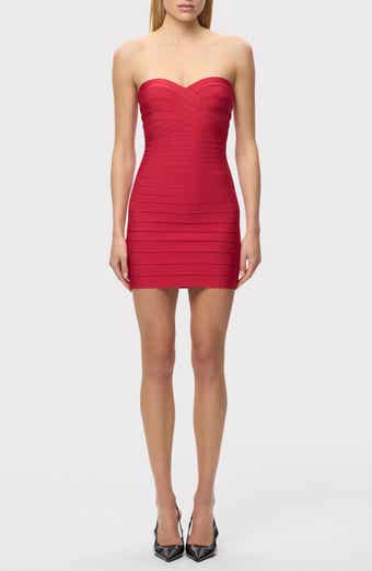 This Isla Strapless Bandage Minidress