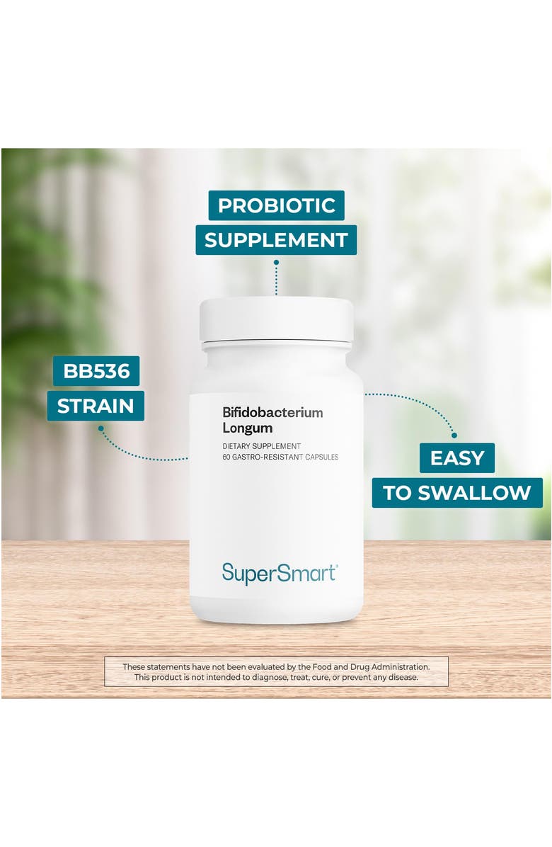 SuperSmart Bifidobacterium Longum BB536, Alternate, color,