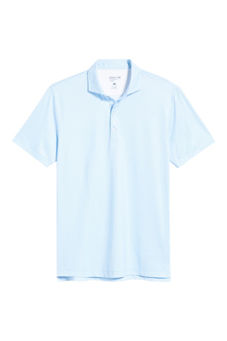 Rud Geo Print Performance Jersey Polo, Alternate, color, MALIBLU