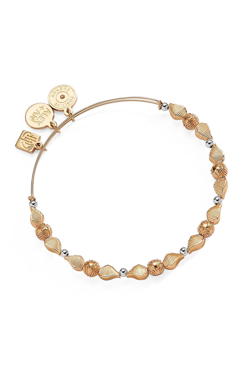 Harry Potter™ Golden Snitch Beaded Bangle Bracelet, Main, color, Two Tone
