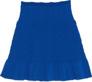 SANDRO Gregoria Knit Miniskirt