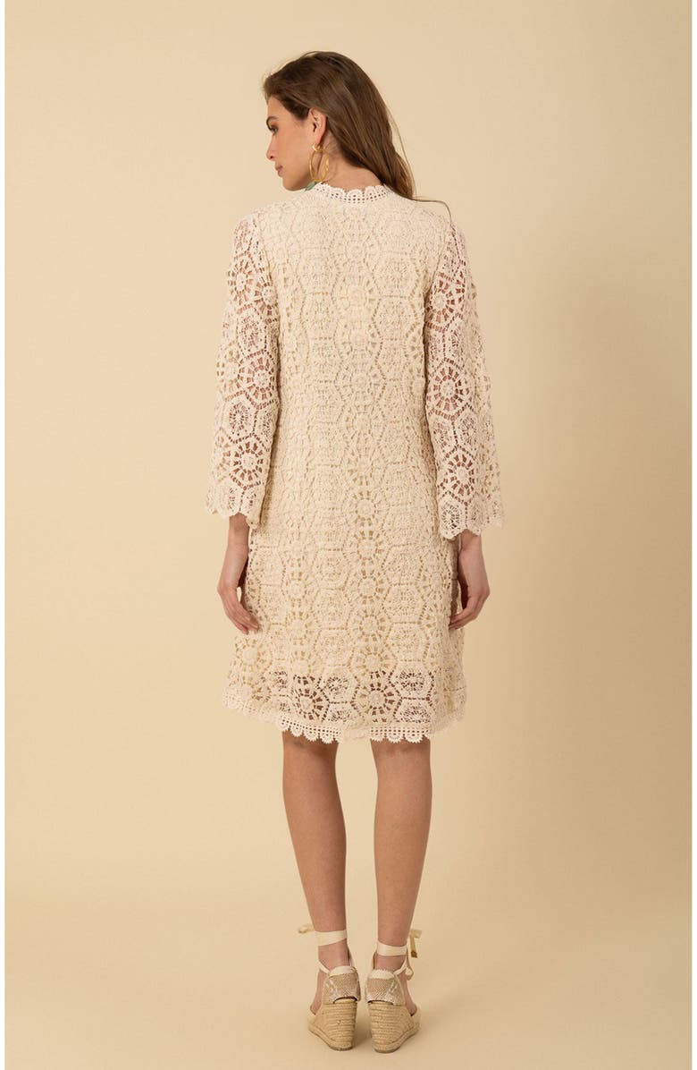 Hale Bob Amirah Crochet Dress, Alternate, color,