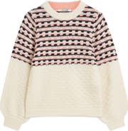 Scotch & Soda Kids' Color Block Crewneck Pullover
