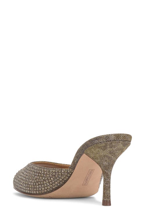Vince Camuto Prynn Crystal Sandal In Brown