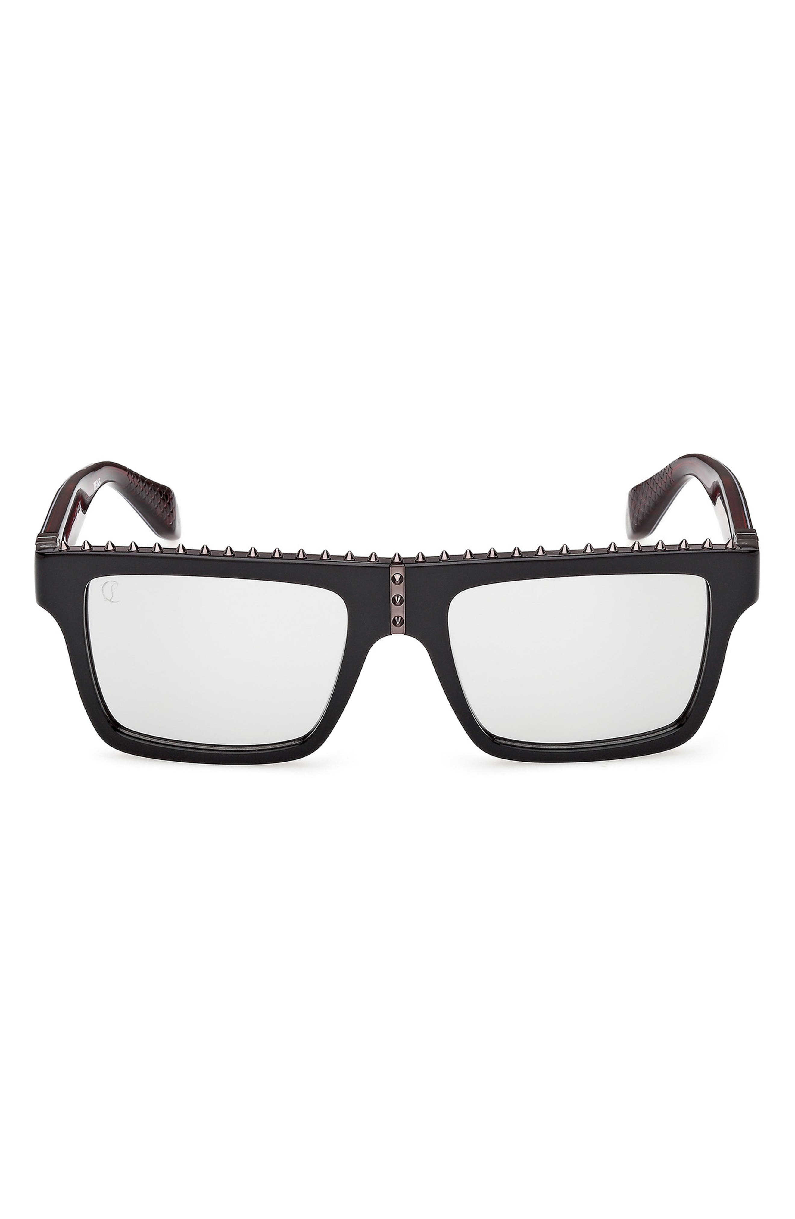 BLACK OUTSIDE/ RED GUNMETAL