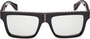 Christian Louboutin 56mm Rectangular Sunglasses