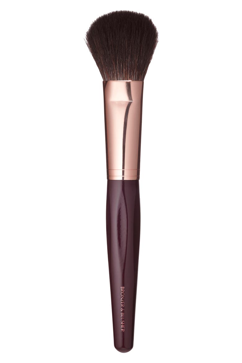 Bronzer & Blush Brush, Main, color, NO COLOR