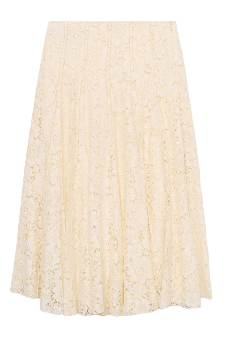 Lace Maxi Skirt, Alternate, color, ECRU