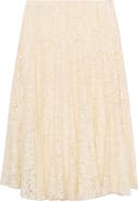 MANGO Lace Maxi Skirt