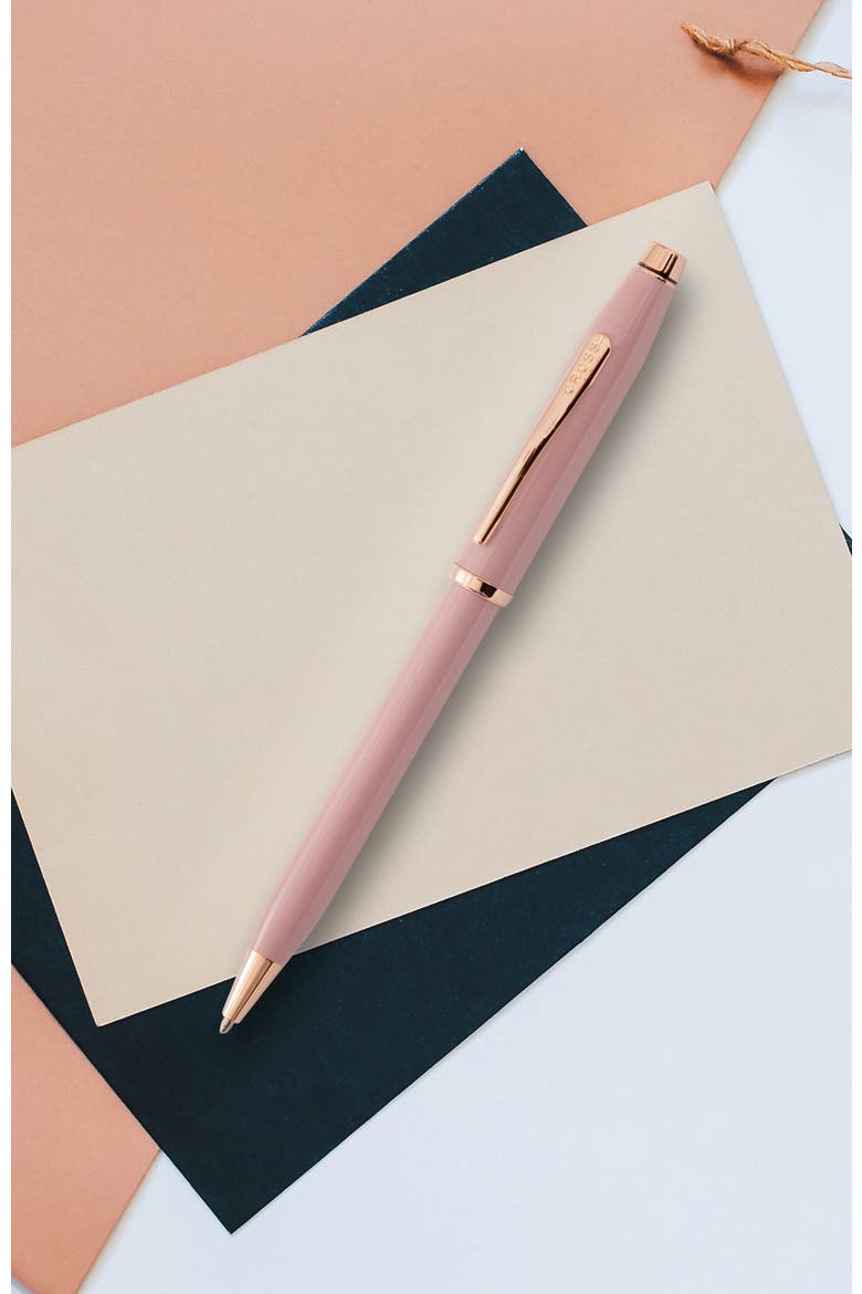Century II Ballpoint Pen, Alternate, color, Smoky Pink